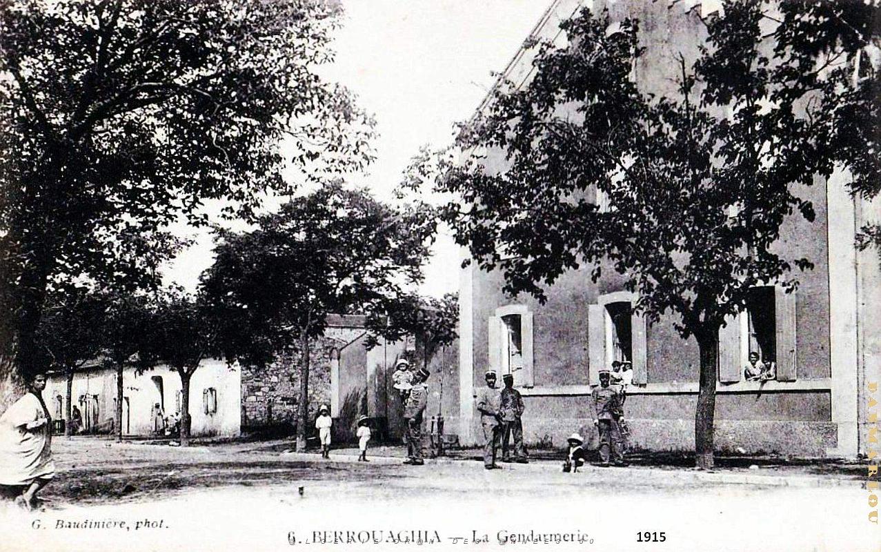 2577- Berrouaghia - Gendarmerie - 1915.jpg